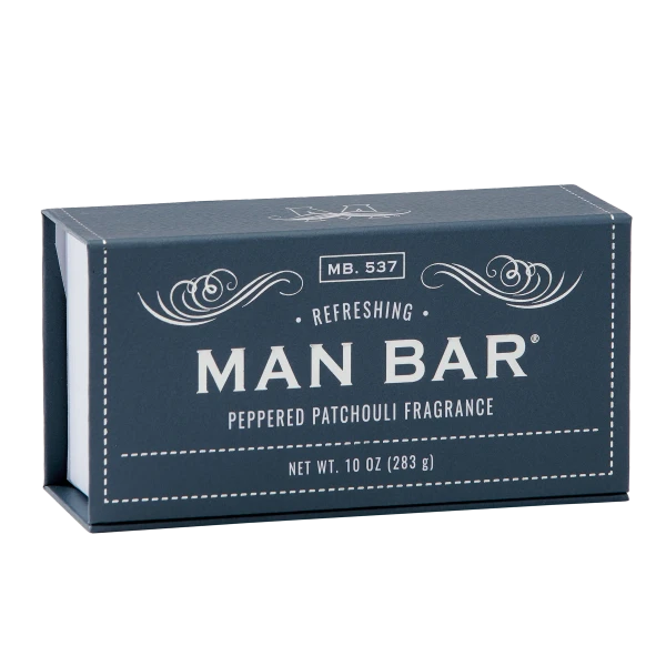 MAN BAR SOAP PEPPERED PATCHOULI