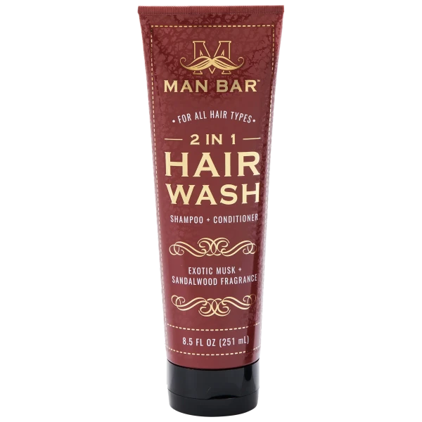 MAN BAR HAIR WASH MUSK & SANDALW