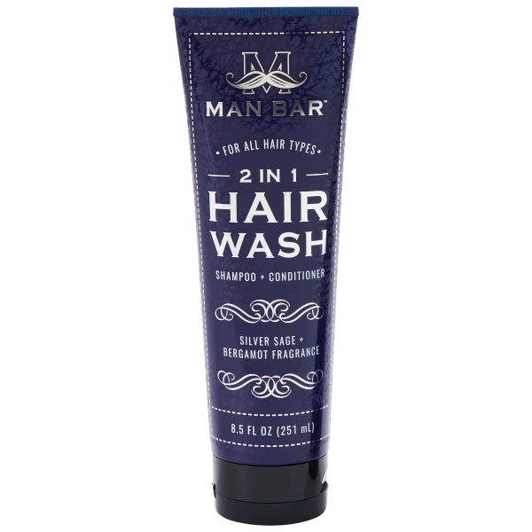MAN BAR HAIR WASH SAGE & BERGAMO