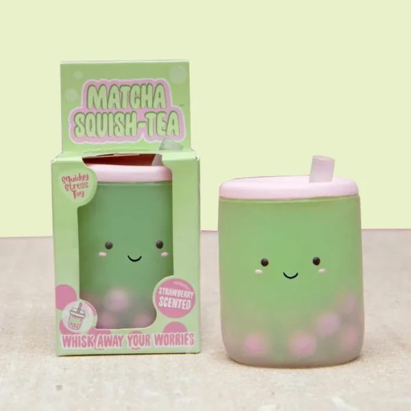 STRESS TOY - MATCHA SQUISH-TEA
