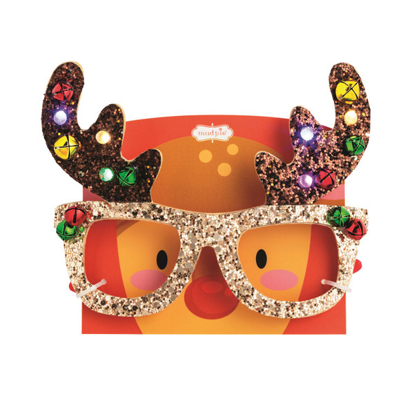REINDEER LIGHT-UP GLASSES