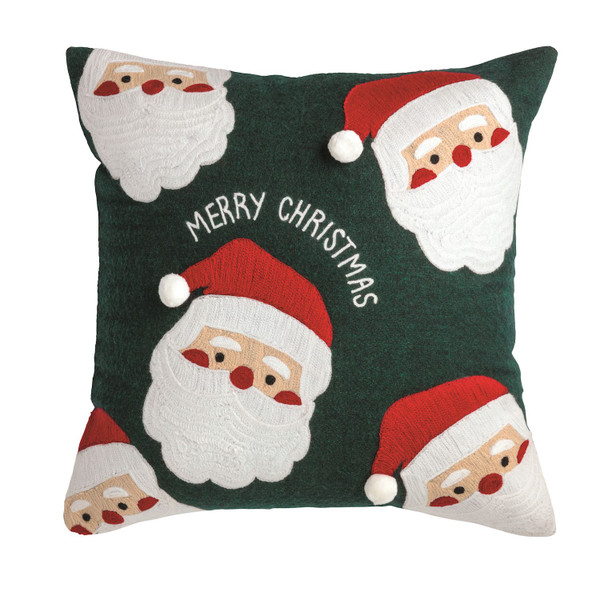 SANTA FELTED PILLOW