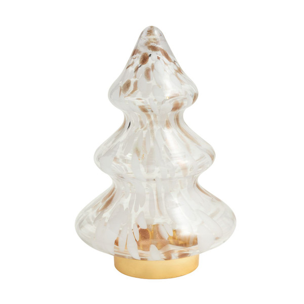 LARGE WHITE & GOLD TORTOISE TREE