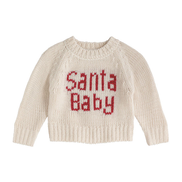 SANTA BABY SWEATER