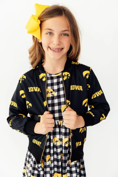 IOWA HAWKEYE SATIN JACKET
