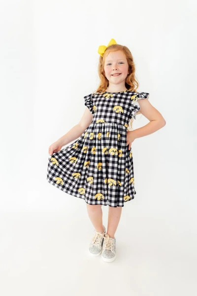 IOWA HAWKEYE TWIRL DRESS