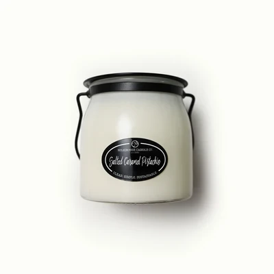 16OZ BUTTER JAR SLTED CARM PIST