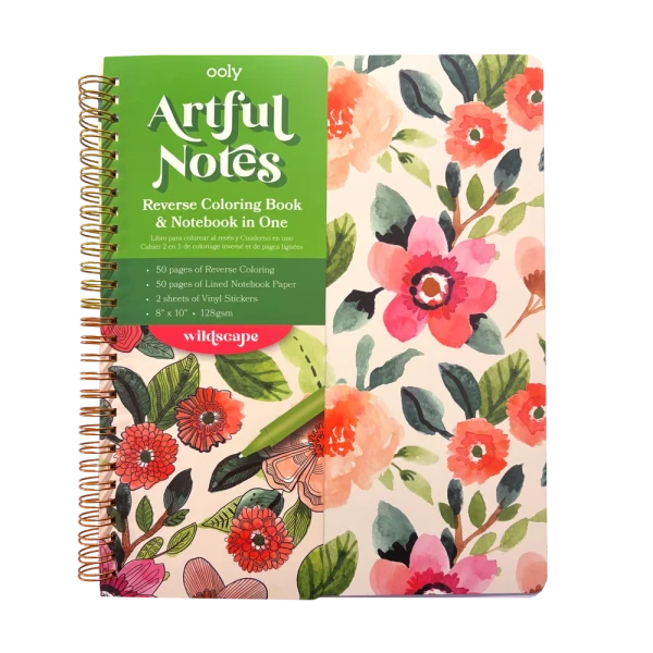 ARTFUL NOTEBOOK REVERSE COLOR