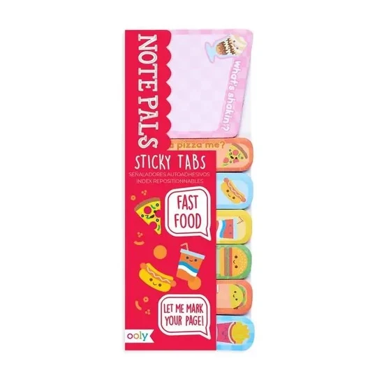 STICKY TABS: FAST FOOD 1PK