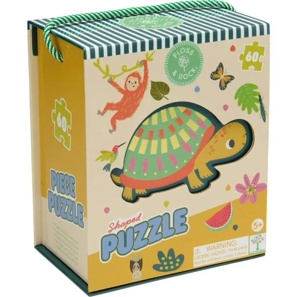 JUNGLE 60PC SHAPED PUZZLE