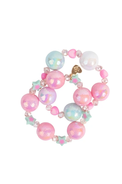 STARS AND HEARTS BOBBLE BRACELET