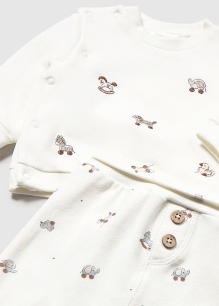 2PC SET TOYS WHITE TOP