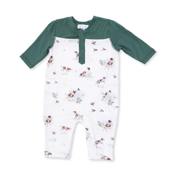 POINTER PUPS DUCK BUDDIES ROMPER