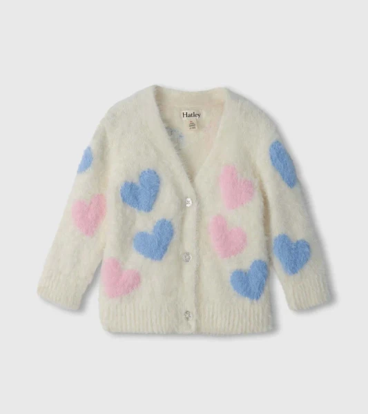 CARDIGAN JUMBO HEARTS