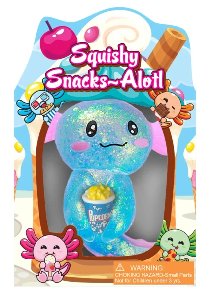 SQUISHY SNACKS-ALOTL
