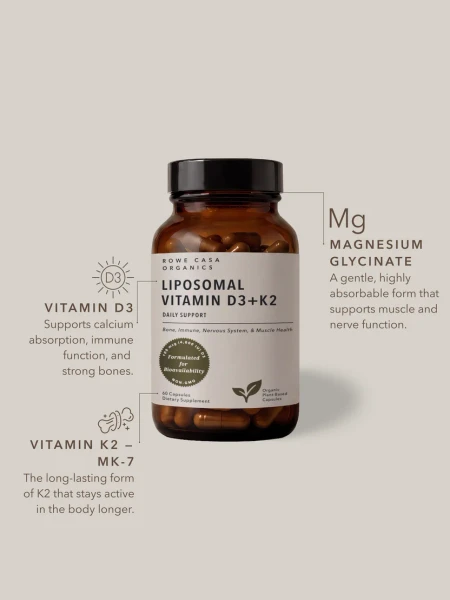 LIPOSOMAL VITAMIN D3 K2 60 CAPS