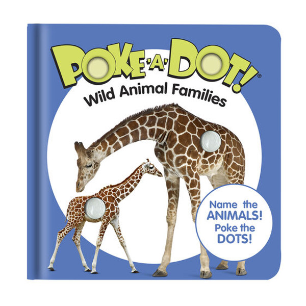 POKE-A-DOT BOOK WILD ANIMAL FAMILIES