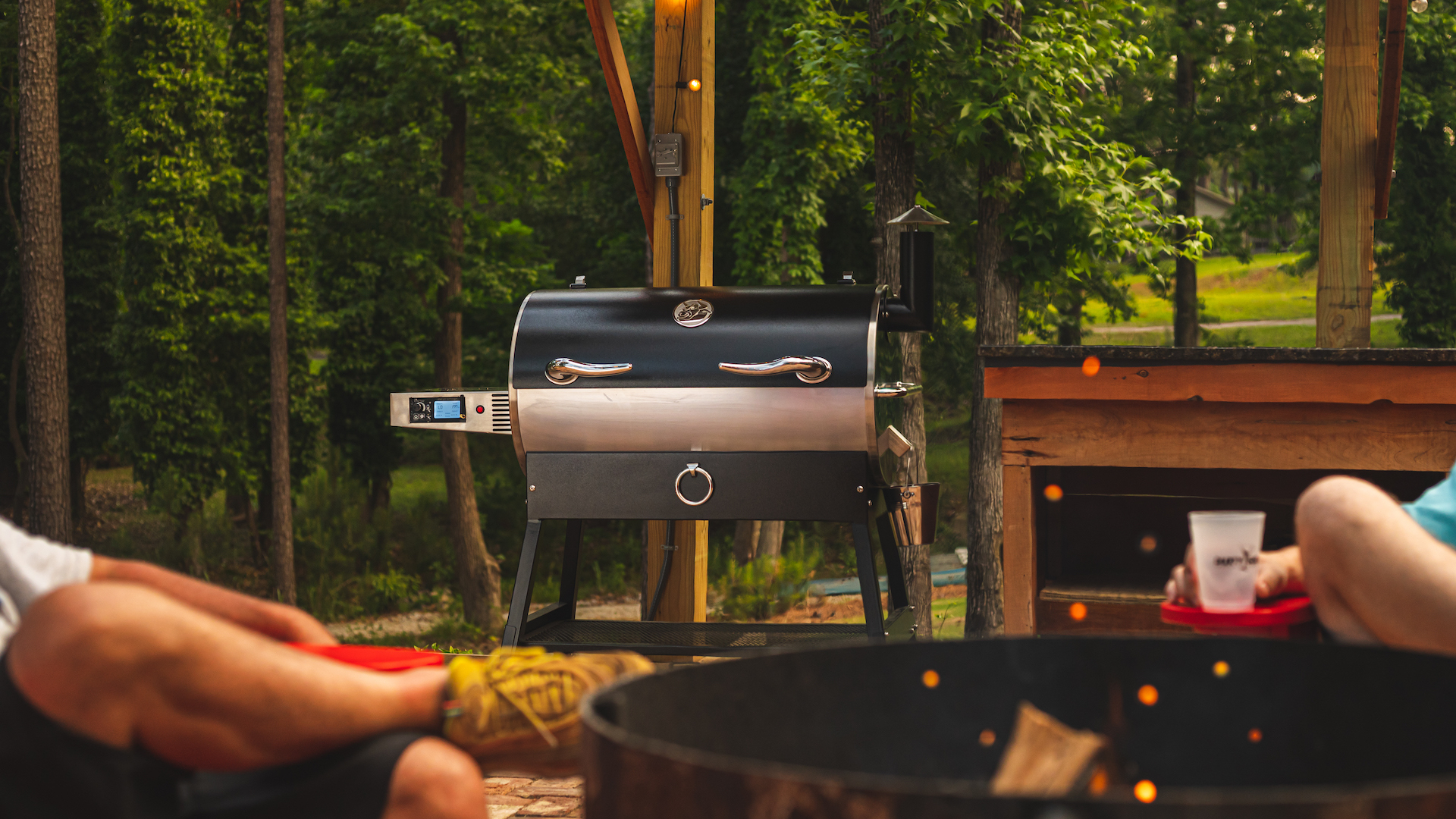 Less smoke, more fun. Solo Stove now at Steve's !