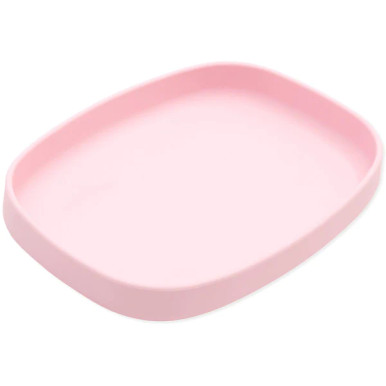 Bumkins - Silicone Grip Dish - Pink