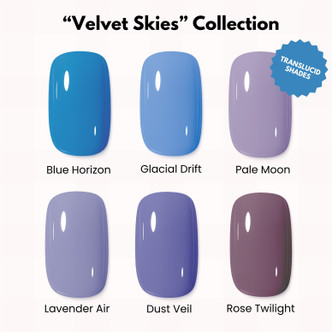 Velvet Skies 6 Piece Gel Polish Collection