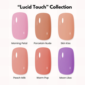 Lucid Touch 6 Piece Gel Polish Collection