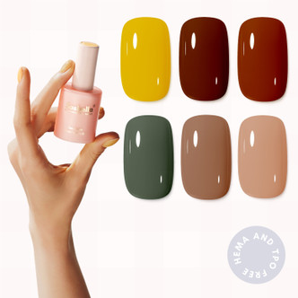 Falling Leaves 6 Piece Gel Polish Collection