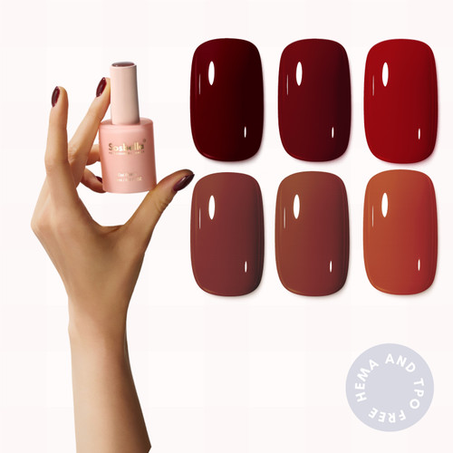 Red Obsession 6 Piece Gel Polish Collection