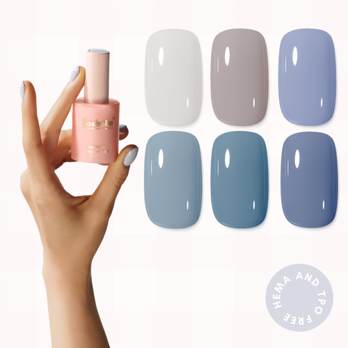 Whisper 6 Piece Gel Polish Collection