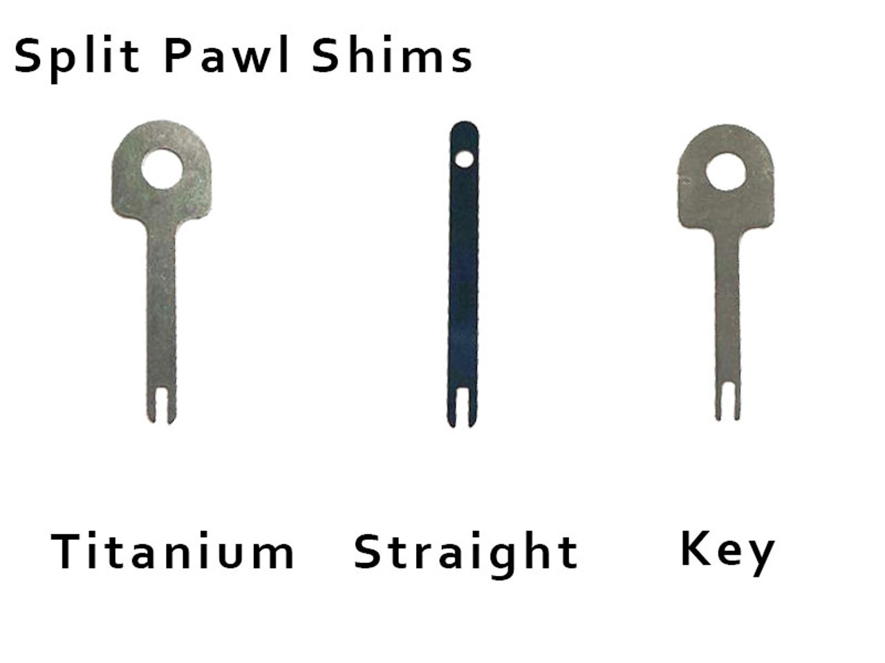 Spring Steel SplitPawl Handcuff Shim (HCS03)