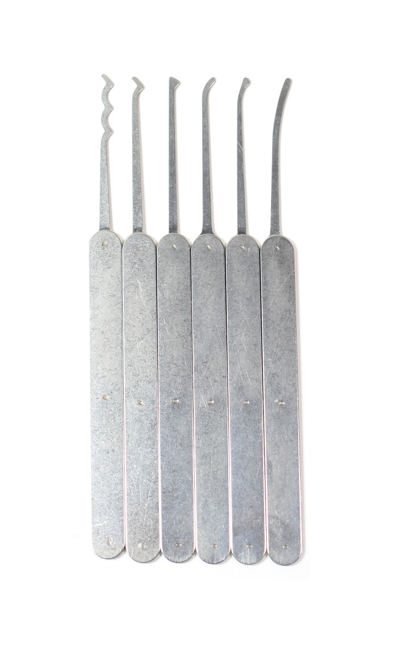 2500 Laminated Plain Handle Lock Picks