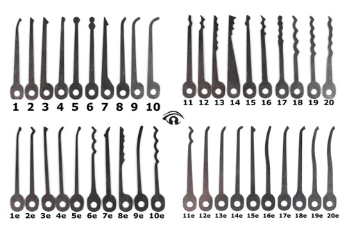 Replacement Folding Pocket Single Picks