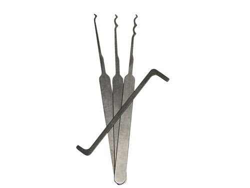 Bogota Titan® Flat 4pc Lock Pick Tool Set (HCBTF)