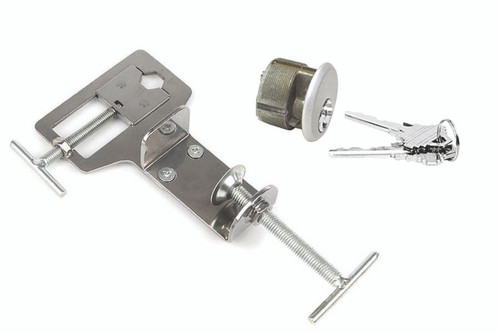 Mortise Cylinder, Universal Lock Picking Practice Stand (SS-UNI-P)