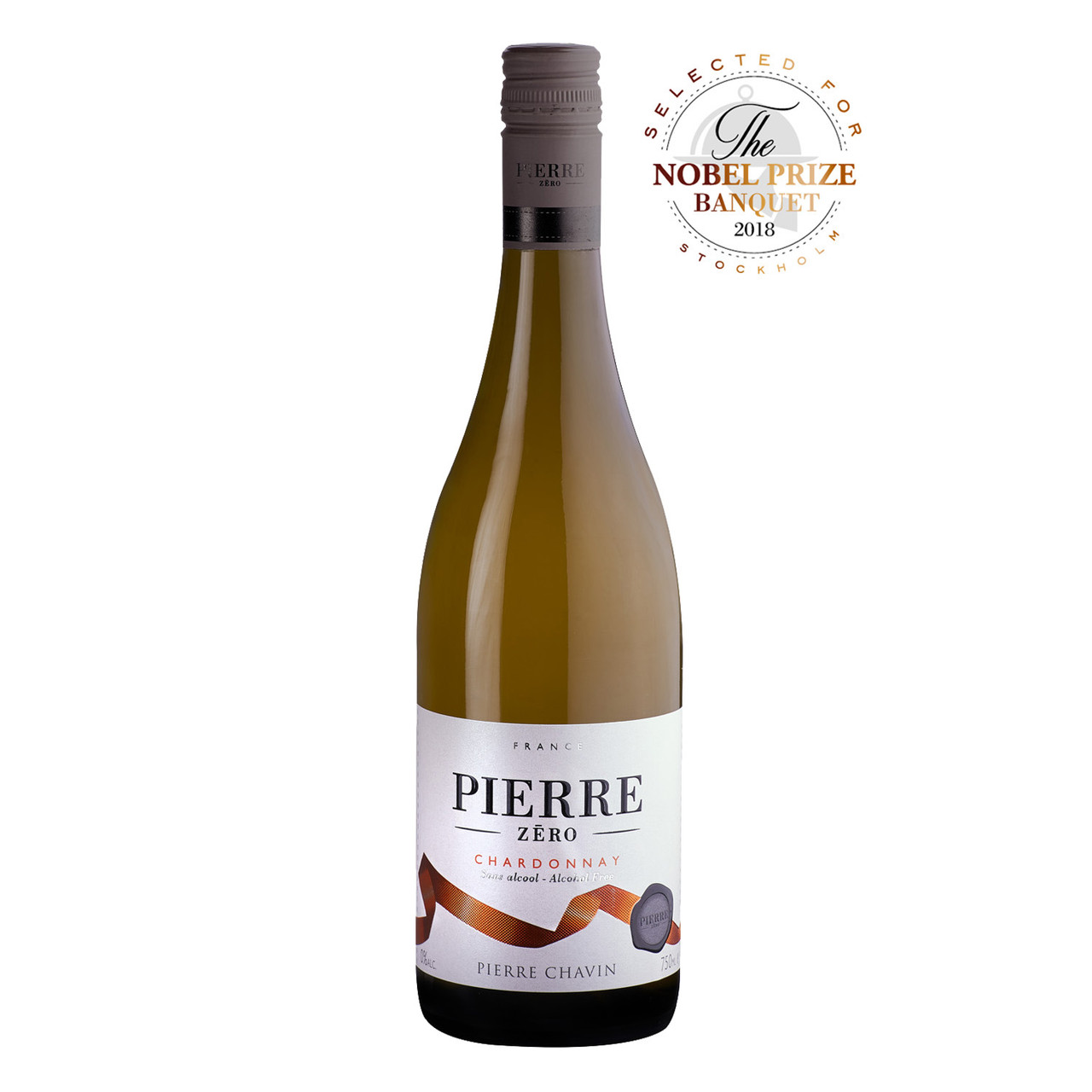 Pierre Zero Chardonnay Non Alcoholic Wine – 0.0% ABV, White