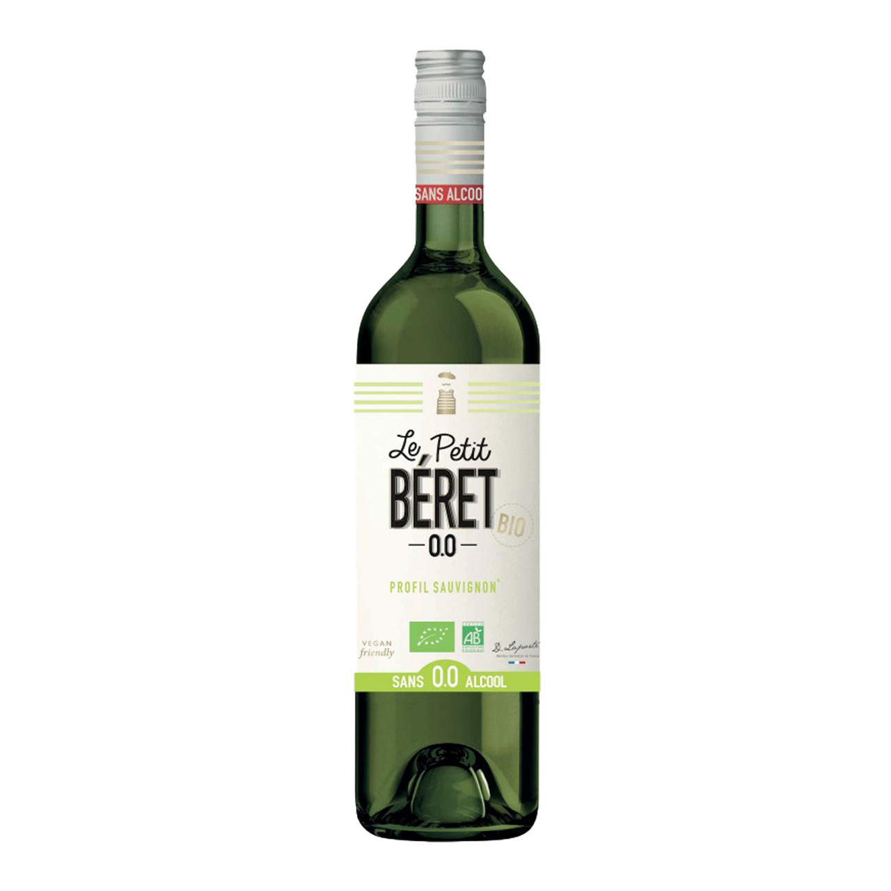 Le Petit Beret sulfite-free non-alcoholic wine 0.0% ABV France