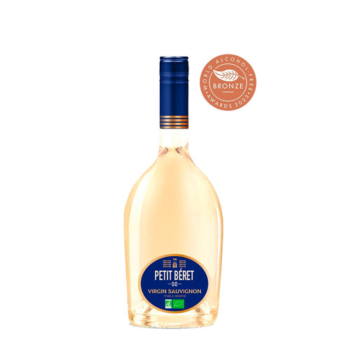 Le Petit Beret Virgin Sauvignon Blanc (0.0% White Wine from France) - Wines For Mothers Le Petit Beret Virgin Sauvignon Blanc (0.0% White Wine from France) - Wines For Mothers