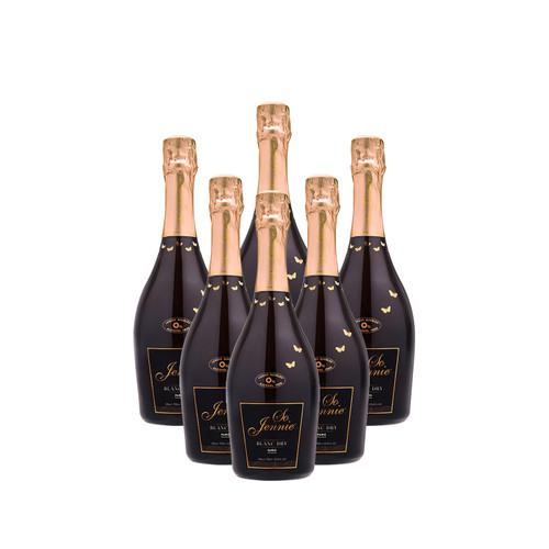 So Jennie Paris Blanc Luxury Bubbles Non Alcoholic Wine (0.0% ABV) – case of bottles