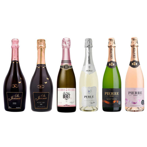 Non-Alcoholic Champagne Gift Set for Moms-to-Be, Pregnancy Safe