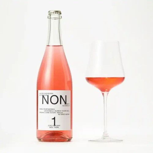 NON 1 with wine glass NON 1 with wine glass