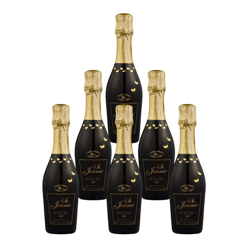 So Jennie Blanc Dry Non-Alcoholic Sparkling Wine – Case of 6 Half Bottles (375ml)

