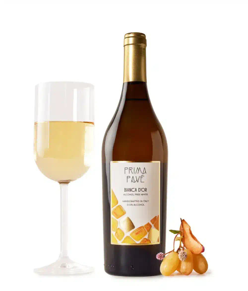 Prima Pavé Bianca D’Or Non-Alcoholic White Wine (0.0% ABV, 750ml)