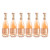 Prima Pavé Rosé Dolce Mini Non-Alcoholic Champagne Bottles (6-Pack, 200ml Each, 0.0% ABV)