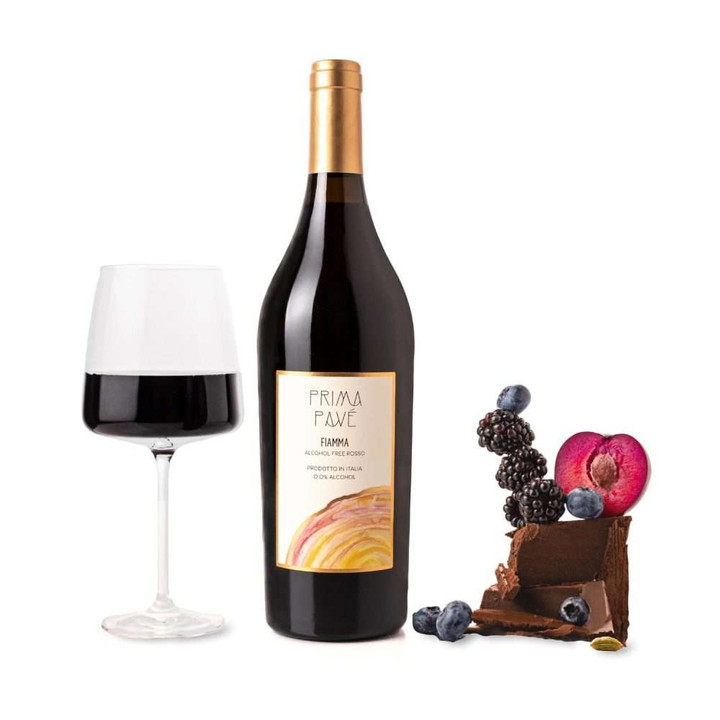 Prima Pavé Fiamma Non-Alcoholic Red Wine (0.0% ABV, 750ml)
