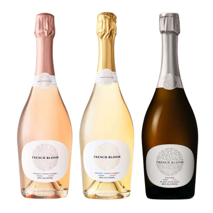 French Bloom Trio – Le Blanc, Le Rosé & Extra Brut