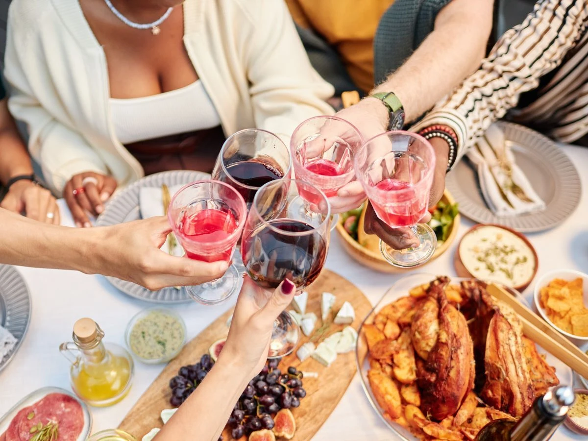 Pregnancy-safe non alcoholic wines and sparkling alternatives