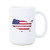 USA Flag #PrayStrong Mug