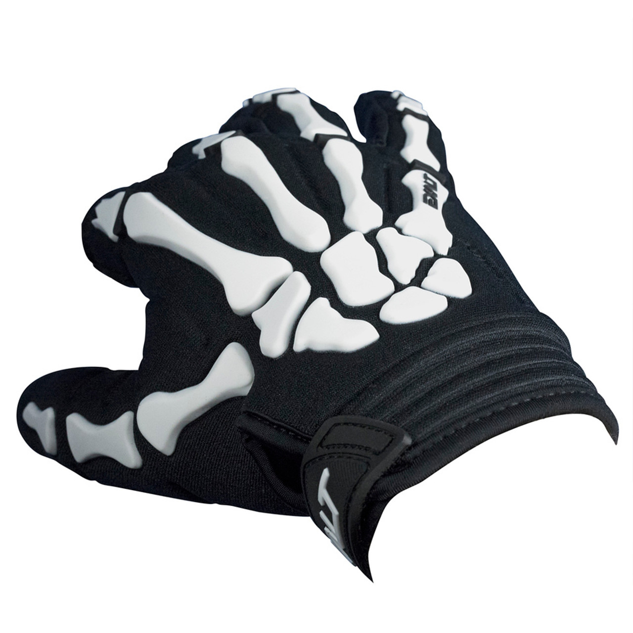 Exalt Death Grip Gloves - Black / White