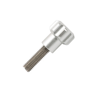 Exalt Emek Feedneck Thumbscrew - Silver Exalt Emek Feedneck Thumbscrew - Silver