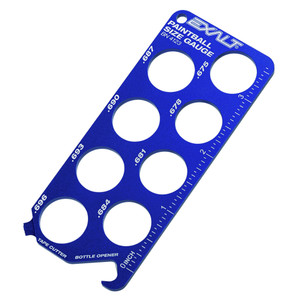 Exalt Ball Size Gauge - Blue Exalt Ball Size Gauge - Blue