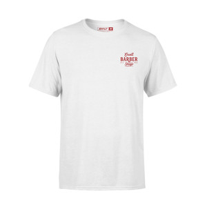 Exalt Barber Shop Tee - White Exalt Barber Shop Tee - White